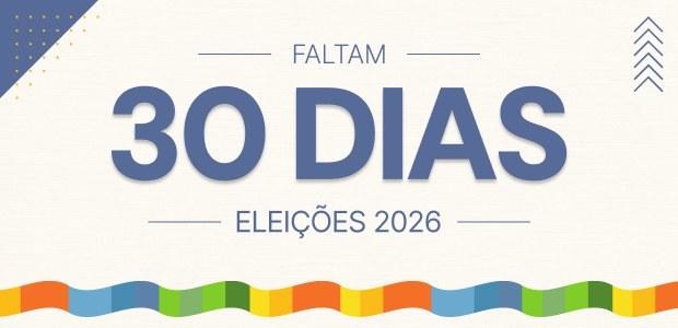 Faltam 30 dias: Brasil tem mais de 158 milhões de eleitoras e eleitores aptos a votar